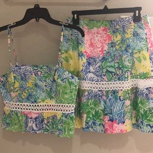 2 piece Lilly Pulitzer set